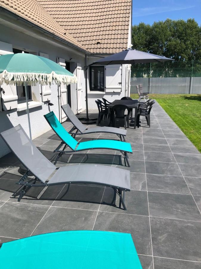 Maison Proximite Golf Et Plage De Breville Sur Mer Dış mekan fotoğraf